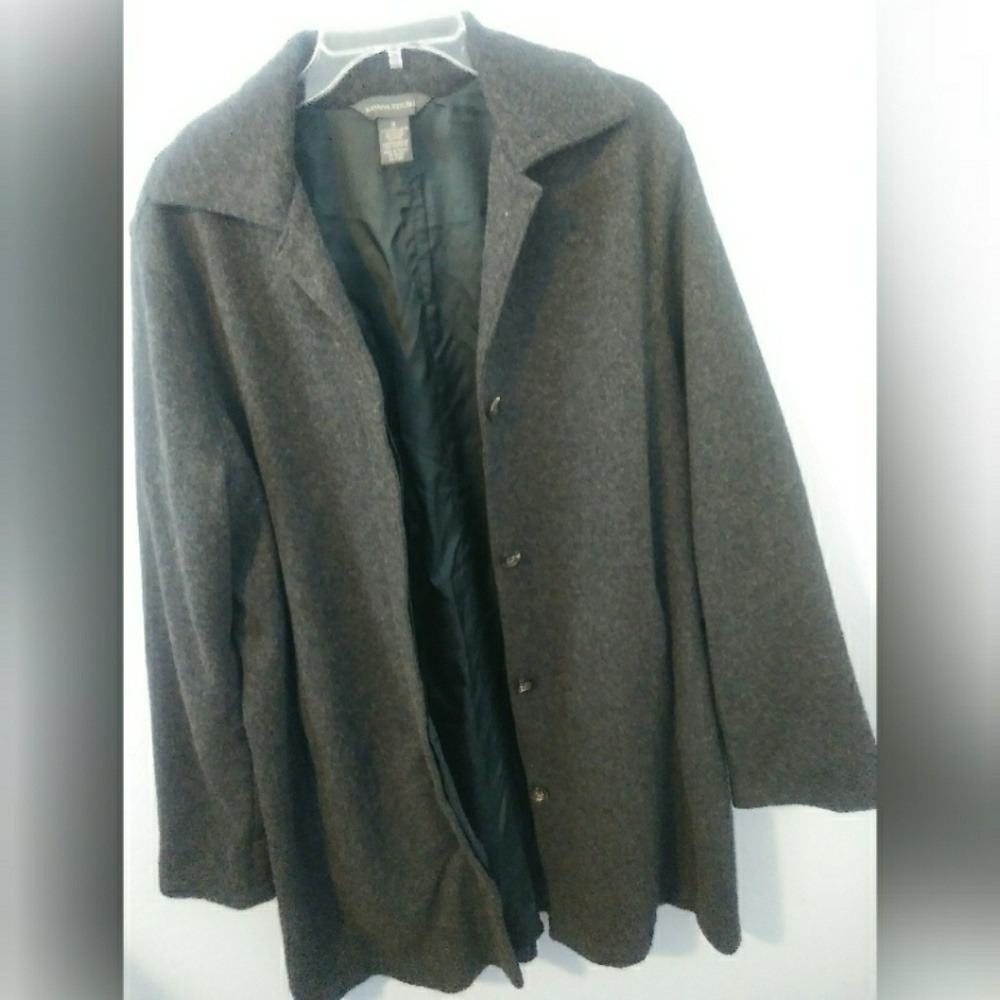 Banana Republic Wool Blend Coat - Picture 3 of 4